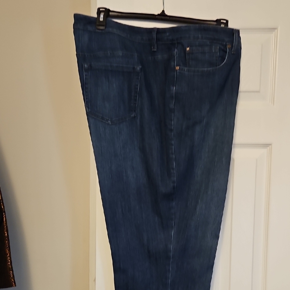 Women's Jones New York Dark Blue Straight Jeans